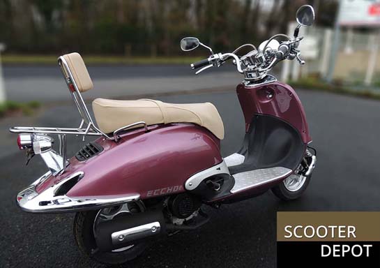 Scooter Eccho La Choupette 50 Lilas - Yiying YY50Q