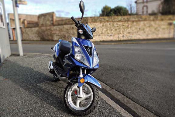 Scooter 50 Eccho New Rock Bleu - Yiying YY50QT6B