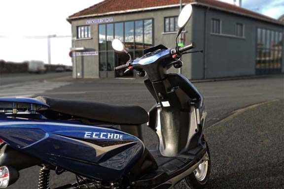 Scooter 50 Eccho New Rock Bleu - Yiying YY50QT6B