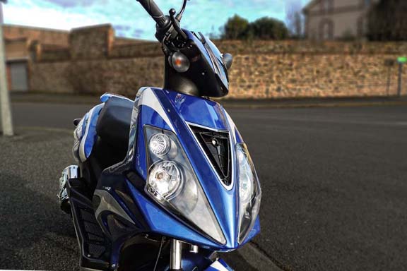 Scooter 50 Eccho New Rock Bleu - Yiying YY50QT6B