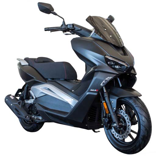 SCOOTER 125 LONGJIA EASYMAX NOIR MAT EURO 5