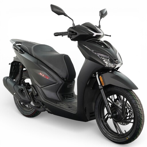 le scooter 125 TNT MOTOR XCS noir mat