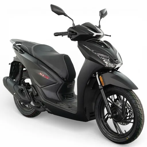 le scooter 125 TNT MOTOR XCS noir mat