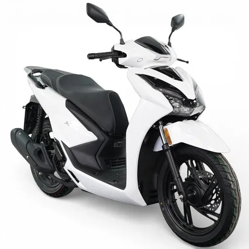 le scooter 125 TNT MOTOR XCS BLANC