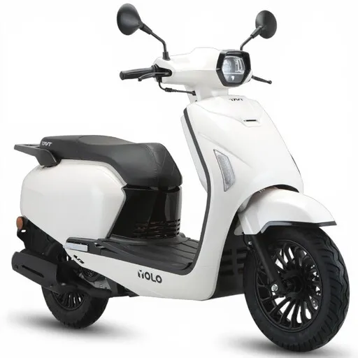 Scooter 50cc TNT YOLO 10-12 pouces blanc