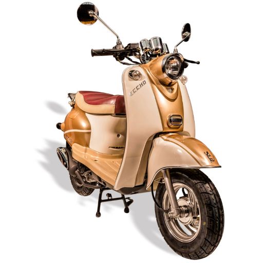 le scooter 50 Eccho Retro GOLD EFI EURO 4