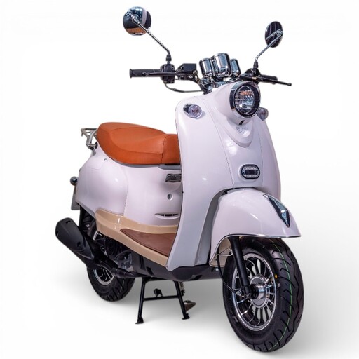 Scooter 50 RETRO WS BLANC