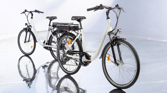 Vélo électrique hollandais TNT Bikes Onde 24 blanc