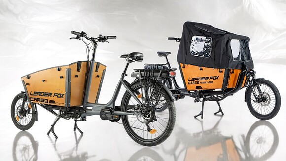 Vélo électrique cargo Family One Leader Fox