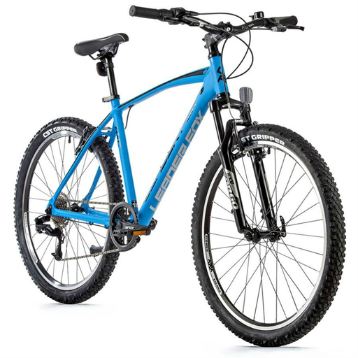 Vélo musculaire VTT 26 Homme MXC LEADER FOX-Le VTT facile-Bleu Mat-14 pouces (150 à 158 cm)