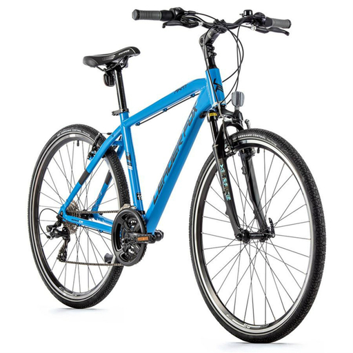 Vélo musculaire VTC 28 Homme AWAY-Le VTC le moins cher-Bleu Mat-19 pouces (de 175 à 183 cm)