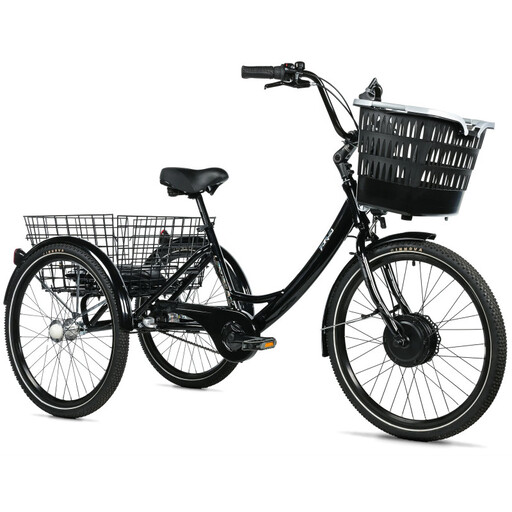 le tricycle électrique CITY LEADER FOX BORMIO Noir