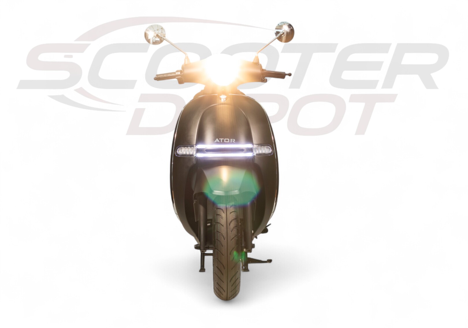 Vue 360° Scooter électrique ATOR CITIO 3000 noir mat