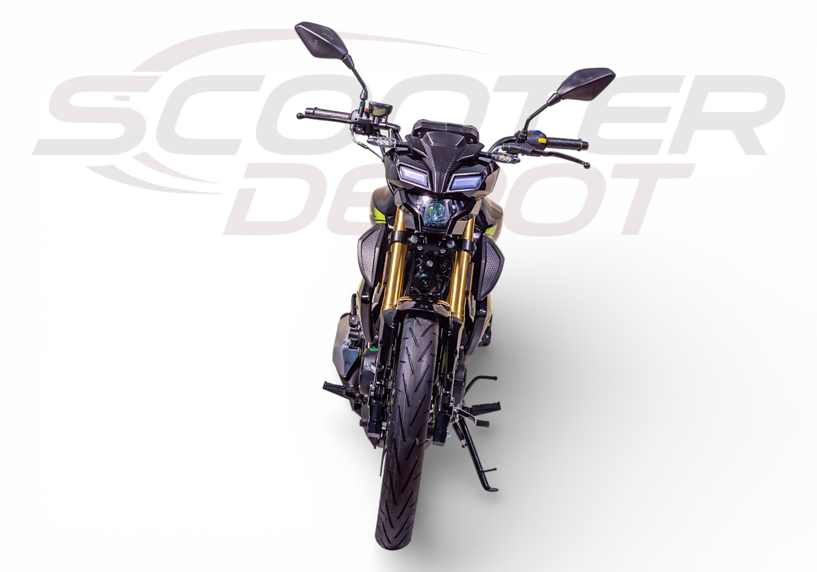 Vue 360° Moto 50cc ECCHO 50 SR Black