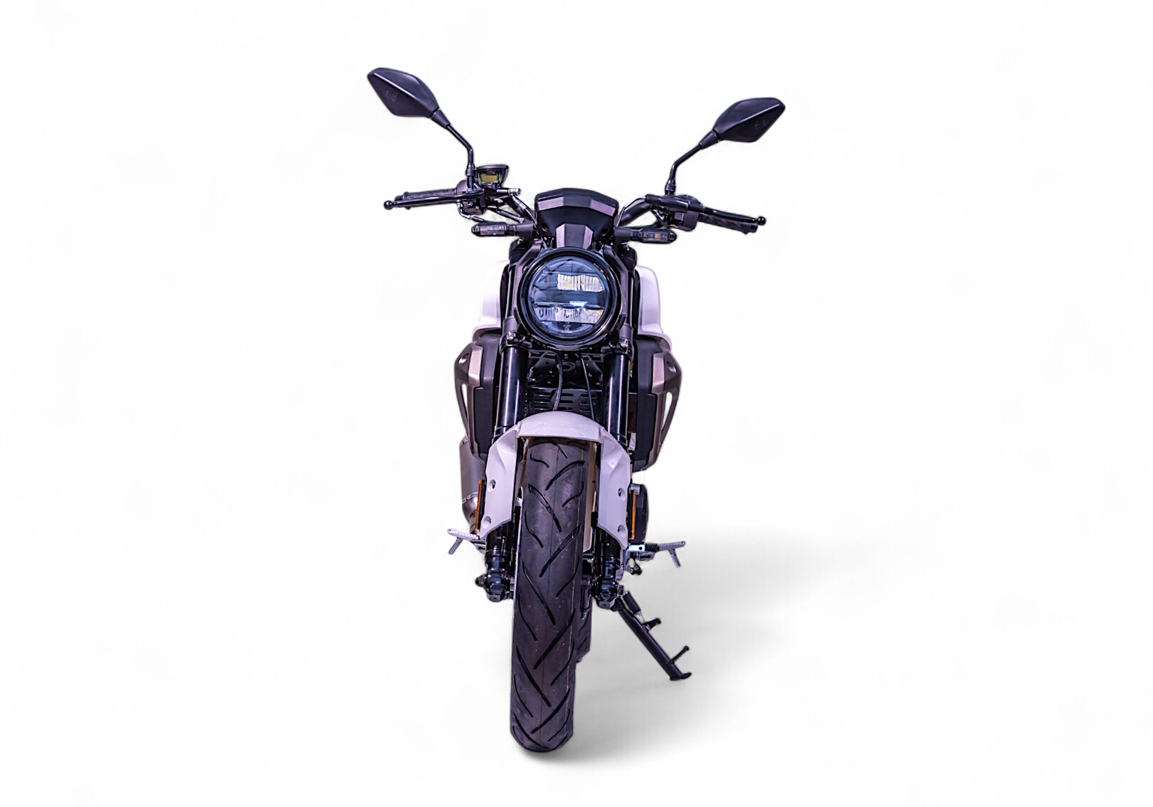Vue 360° Moto 50cc FOSTI CK50 blanche
